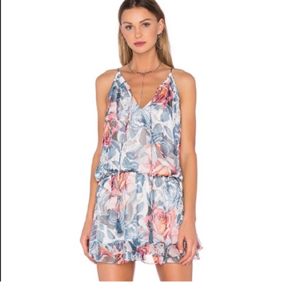Elizabeth and James Jenji floral dress Sz m